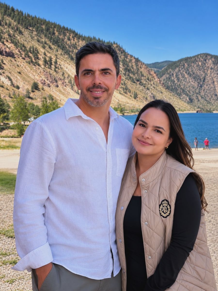 Angela and Gabriel Rewell, owners of Rewell Media, Denver real estate photographers